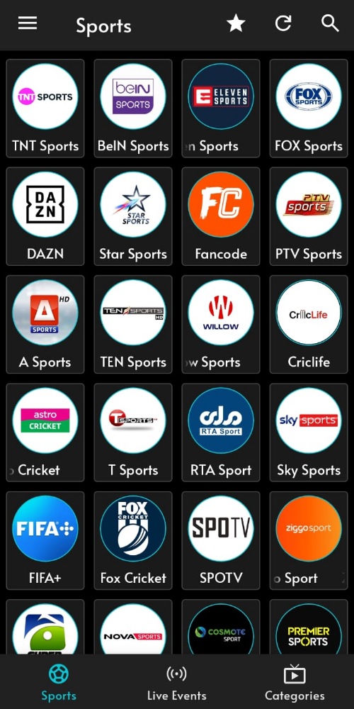CricZ TV Live Player